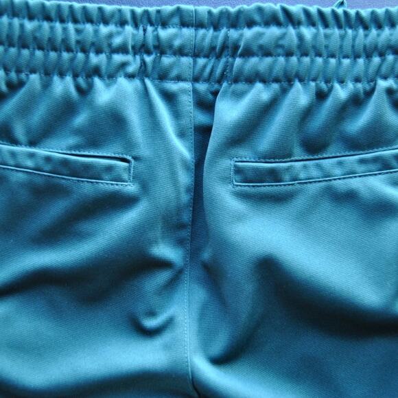 PacSun Small Jogger Sweatpants Green w/ Yellow, Red, & Black Stripe - Picture 6 of 7